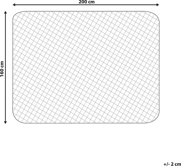 Actual product image Beliani Manaslu (160 x 200 cm)