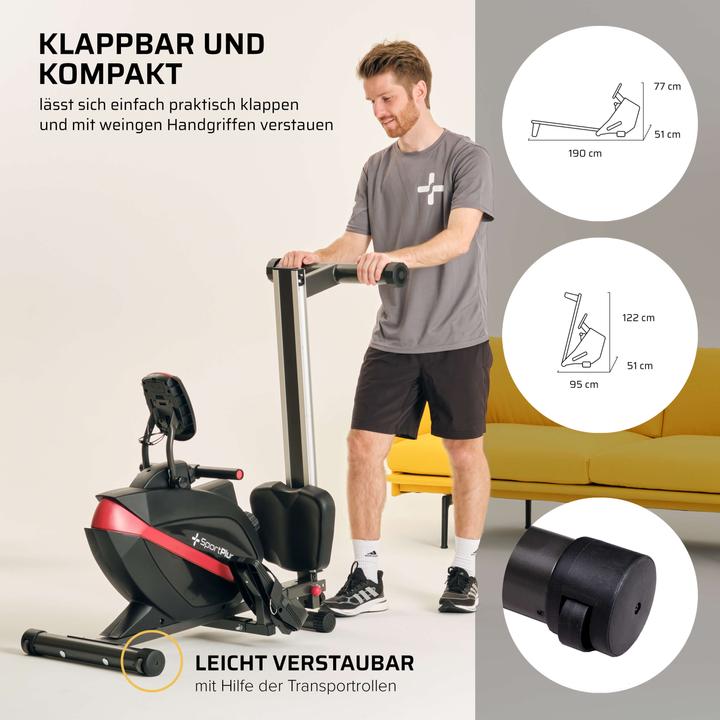 Actual product image Sportplus Rowing machine