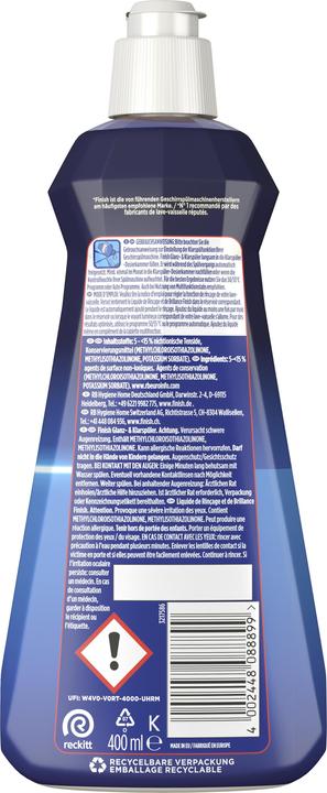 Image du produit Finish Produit de rinçage (Liquide, 80 Cycles de lavage)