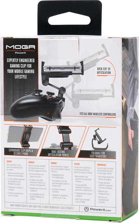 Image du produit PowerA MOGA Mobile Gaming-Clip 2.0 pour manettes Xbox sans fil (Xbox Series S)