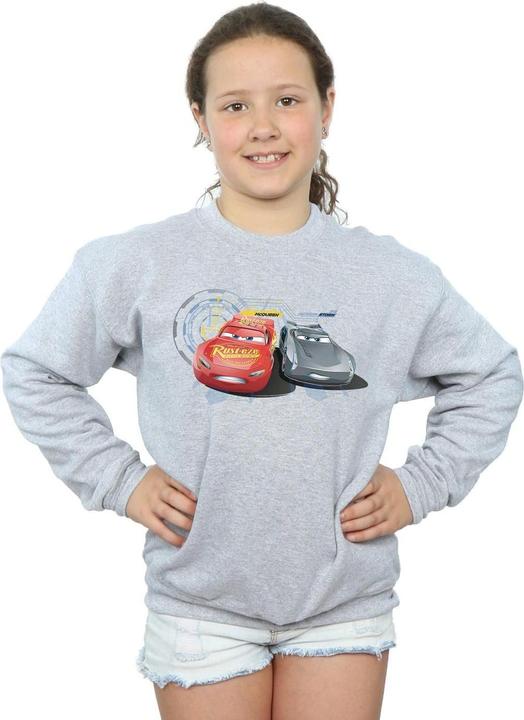 Image du produit Disney - Sweat CARS LIGHTNING VS STORM - Fille (140, 146)