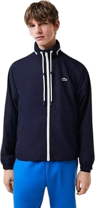 Actual product image Lacoste Mens Water Repellent Detachable Hood Jacket (M)