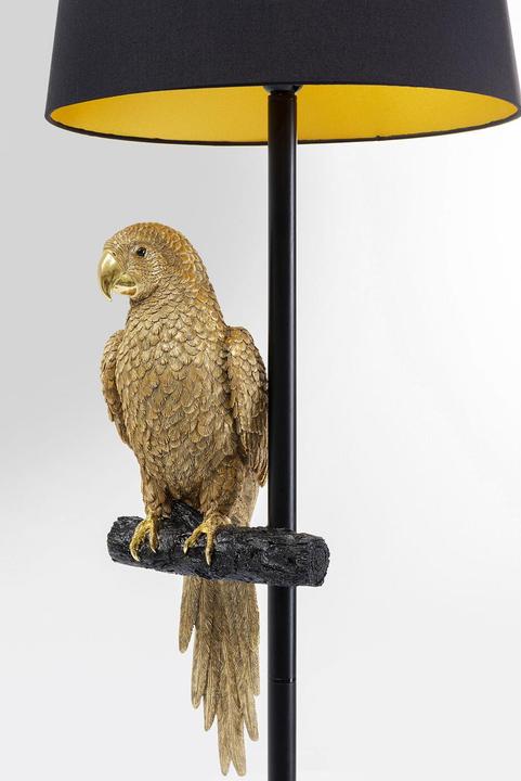 Produktbild Kare Design Stehleuchte Animal Parrot Gold 176cm (E27)