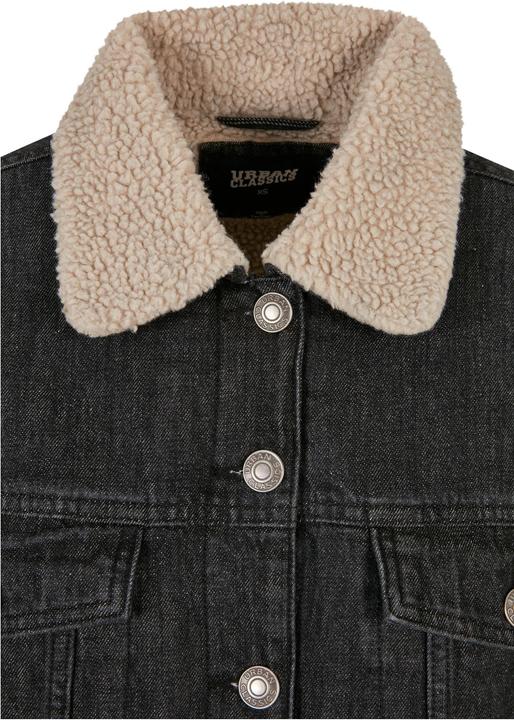 Produktbild Urban Classics Ladies Oversized Sherpa Denim Jacket - 19395 (XXL)