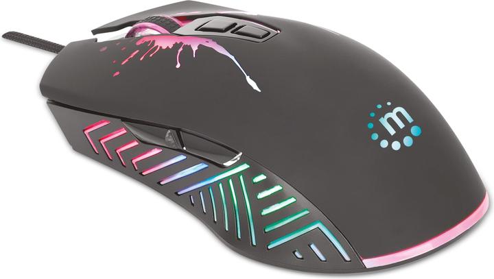 Immagine prodotto Manhattan Mouse da gioco ottico USB a LED RGB (Cablato)