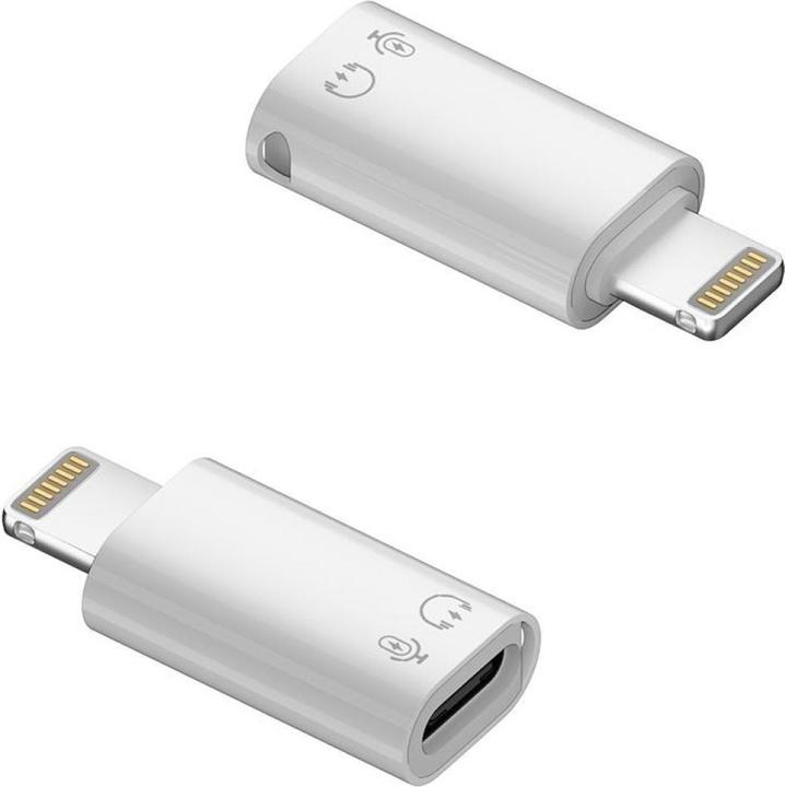 PowerGuard Lightning USB-C Headphone Adapter Charge & Data OTG (Lightning, USB Type C)