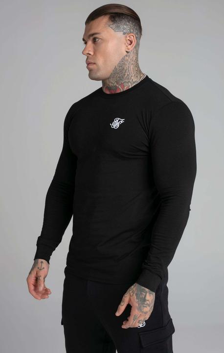 Actual product image Siksilk Sweatshirts Black Essential Sweatshirt (XL)