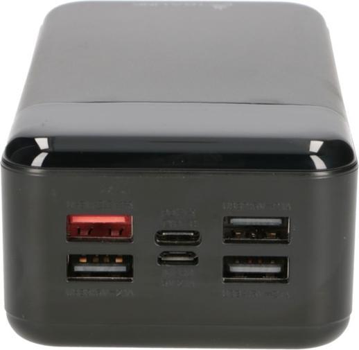 Produktbild Extralink EX.19522 power bank Lithium Polymer (LiPo) Black (30000 mAh, 22.50 W, 111 Wh)