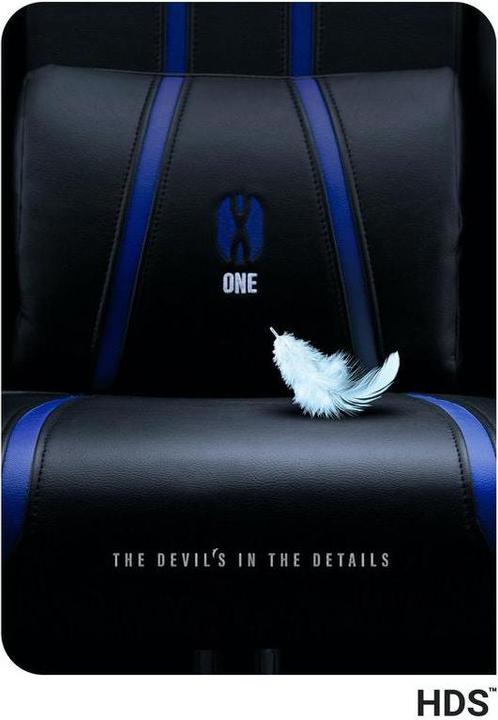 Actual product image Diablo Gaming chair X-One 2.0 Gaming Chair Normal, Black-blue