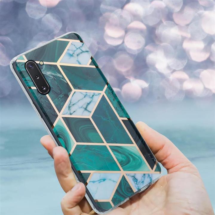 Produktbild Cadorabo IMD TPU Bunter Marmor Cover (Samsung Galaxy Note 10)
