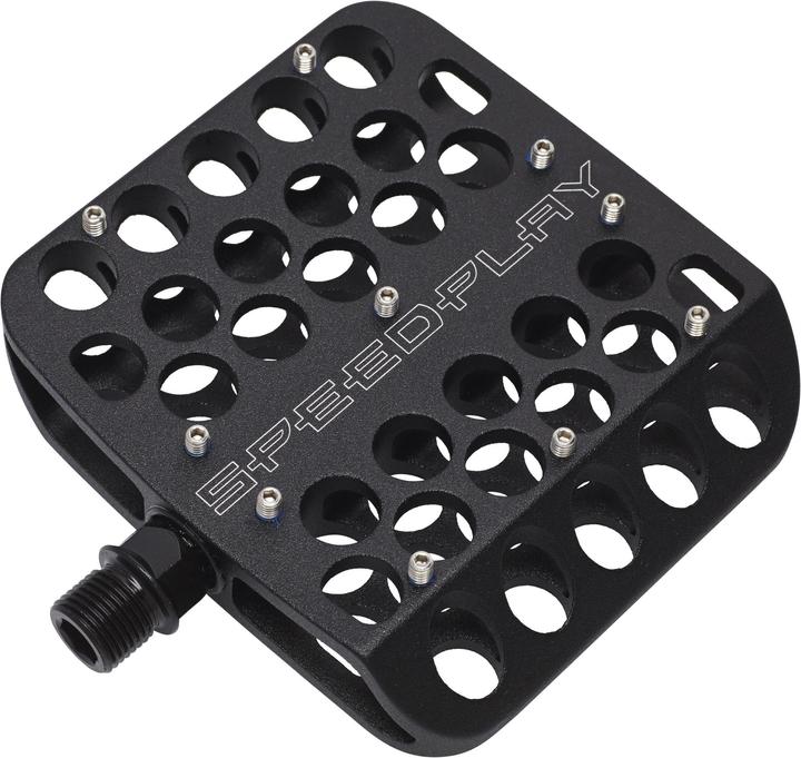 Actual product image Speedplay DRILLIUM flat pedals