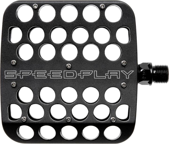 Actual product image Speedplay DRILLIUM flat pedals