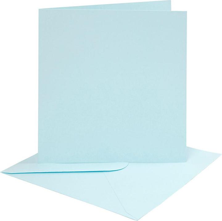 Creativ Company Cards and envelopes light blue, 4 pcs. (4 pcs.)