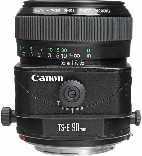 Image du produit Canon TS-E 90mm f/2.8 - Importation (Canon EF, Plein format)
