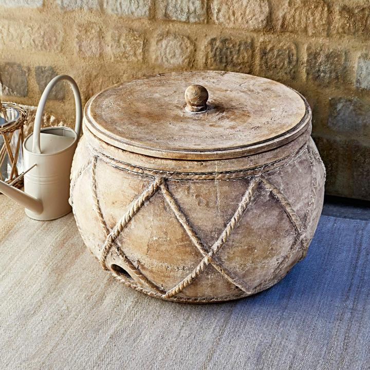 Immagine prodotto Loberon Vaso per tubi da giardino Hulcier marrone antico