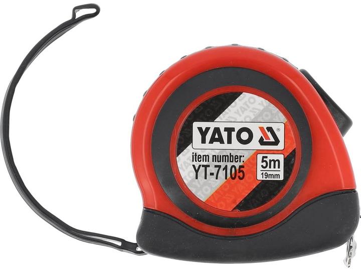 Actual product image Yato Measuring Tape 5mx19mm Nylon Magnes (M)