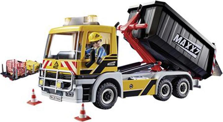 Actual product image Playmobil Truck with swap body (70444, Playmobil City Action)