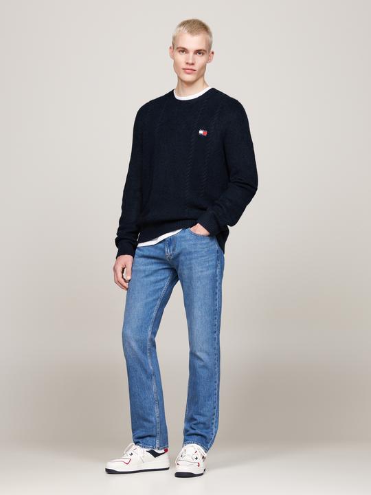 Produktbild Tommy Hilfiger Slim Fit Trui Gebreid - Donkerblauw - Maat S (S)