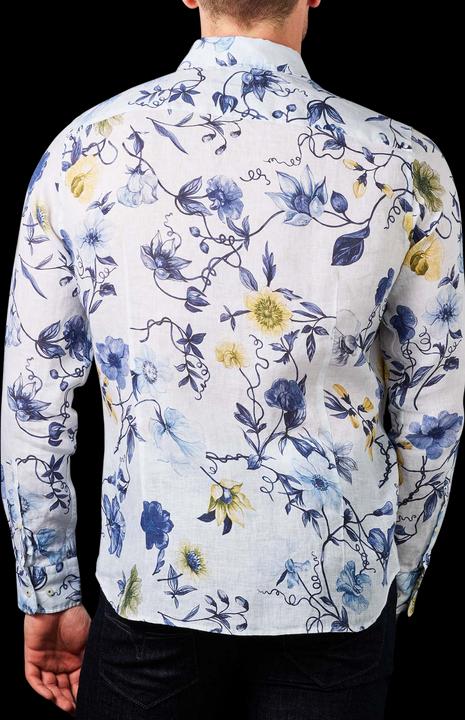 Produktbild Joop! Joop Pejos Linen Shirt Flower Print white 404 (L)