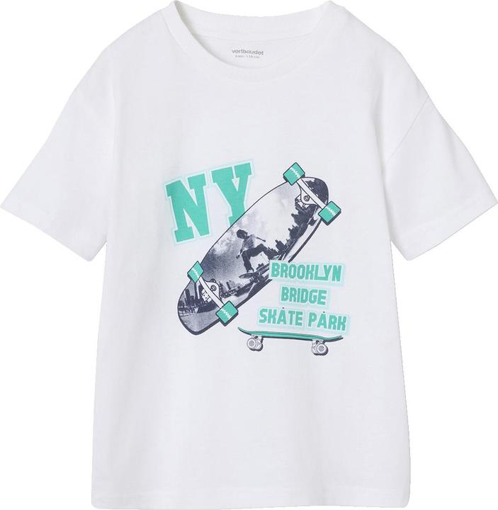 Vertbaudet Jungen T-Shirt mit Fotoprint, Recycling-Baumwolle