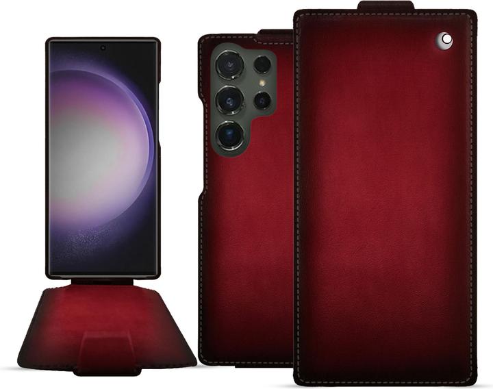 Produktbild Noreve Lederschutzhülle vertikal (Samsung Galaxy S24 Ultra)