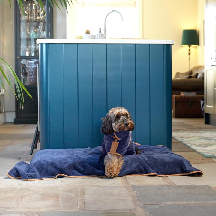 Actual product image Lucky Paws Hundebademantel (XL, Dog bathrobe)