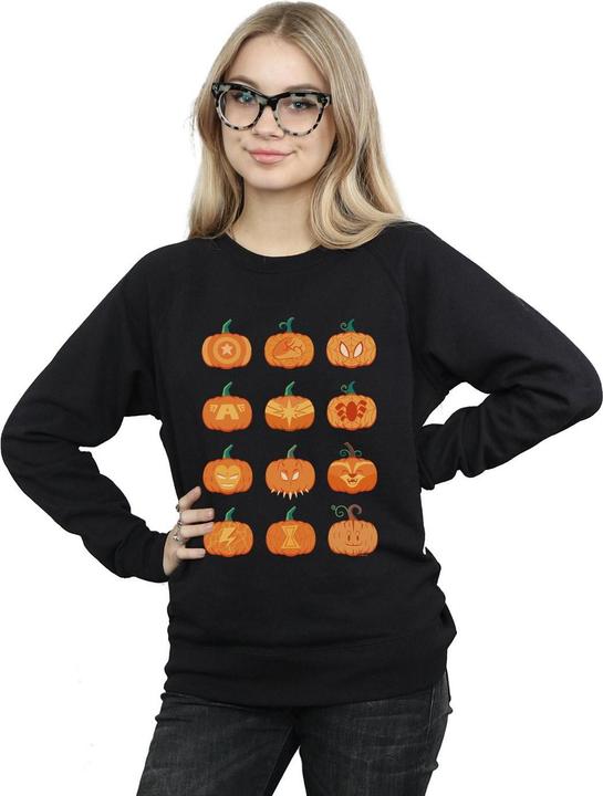 Image du produit - Sweat AVENGERS HALLOWEEN PUMPKIN - Femme (XXL)