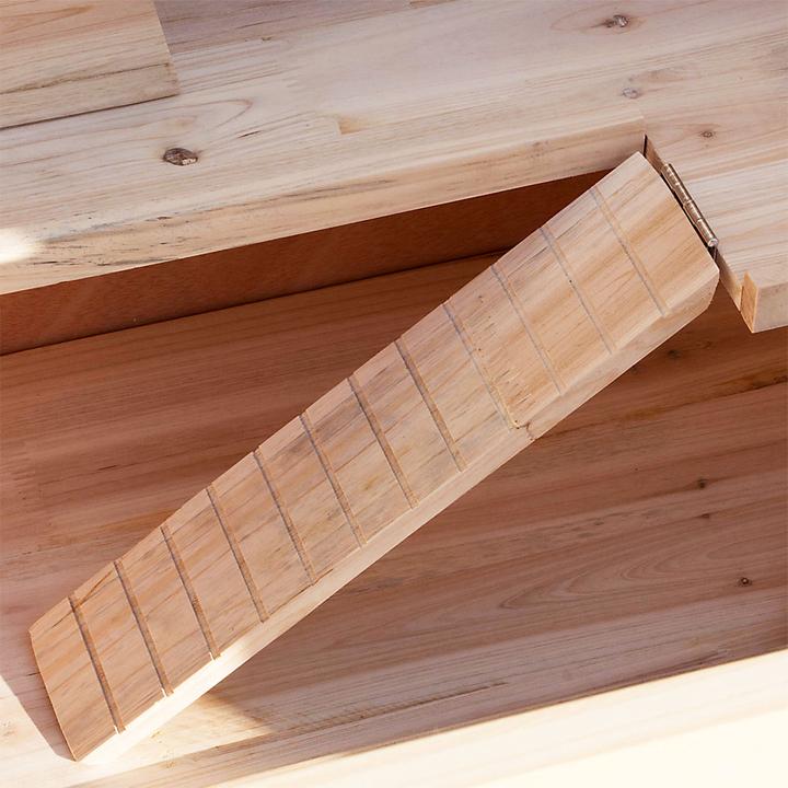 Produktbild Wiltec XXL Nagerkäfig 1150x600x580mm Holz Kleintierhaus Hamsterkäfig Mäusekäfig