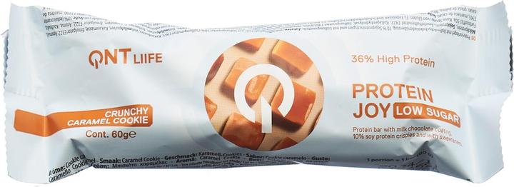 Image du produit QNT Protein Joy Bar 36% (Pâte à cookies au caramel, 12 pcs, 720 g)
