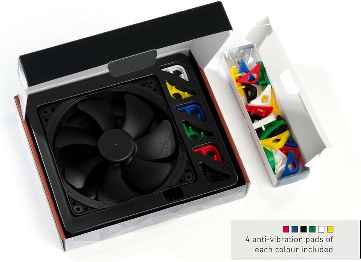 Produktbild Noctua NF-A14 PWM chromax.black.swap (140 mm, 1 x)