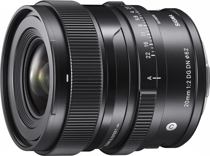 Image du produit Sigma 20 mm f 2.0 DG DN Contemporary Sony E-Mount (Sony E, Plein format)
