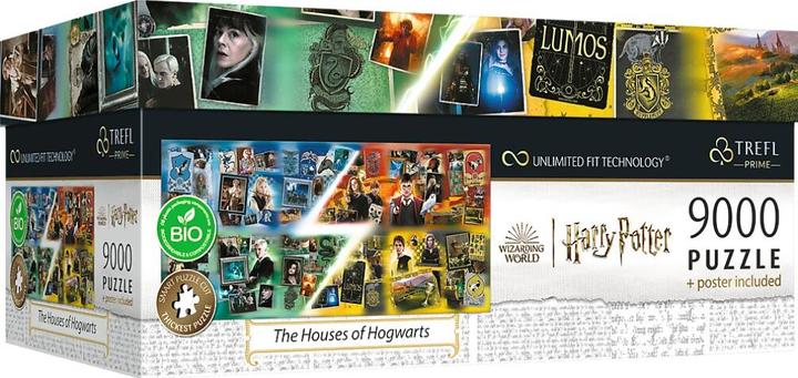 Actual product image Trefl Harry Potter - The Hogwarts Houses (9000 pieces)