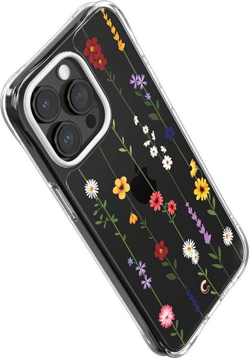 Actual product image Cyrill Cecile iPhone 15 Pro Max 6.7" flower garden ACS06625 (Apple iPhone 15 Pro Max)