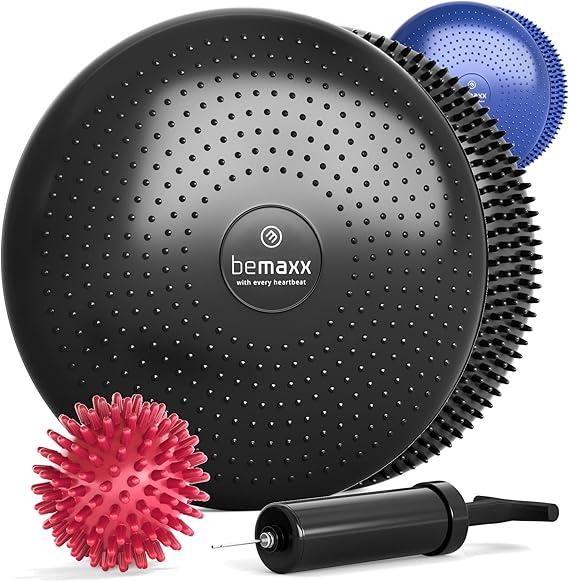 Image du produit BeMaxx Cuscino per sedile Fitness Balance, Set di 6 Nero