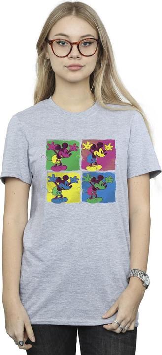 Immagine prodotto Disney Mickey Mouse Pop Art Maglietta Ampia Donna (S)