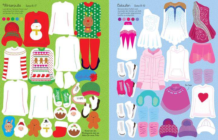 Immagine prodotto Il mio libro di adesivi di moda: collezione invernale