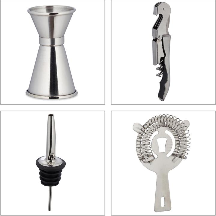 Produktbild Relaxdays Cocktailset (Cocktail Set)