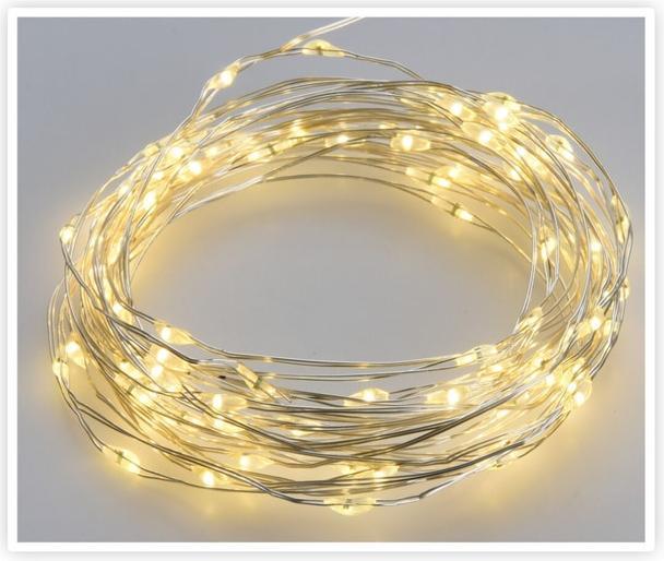 Produktbild H & S Collection Solar Lichterdraht, 100 LED, IP44 (2 m)