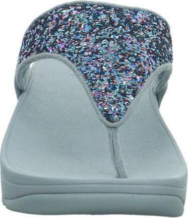Actual product image Fitflop Lulu Multi Tonal Glitter Toe Post Sandals (40)