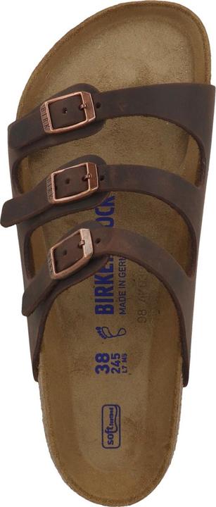 Image du produit Birkenstock Florida SFB nubuck huilé lit souple normal - 66003 (38)