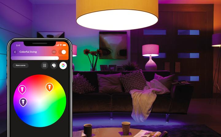 Image du produit Philips Hue Set de démarrage White & Color Ambiance (GU10, 5.70 W, 350 lm, 3 x, G)