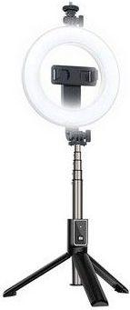 iLike Selfie Stick - bluetooth remote control, tripod and ring lamp - P40D-2