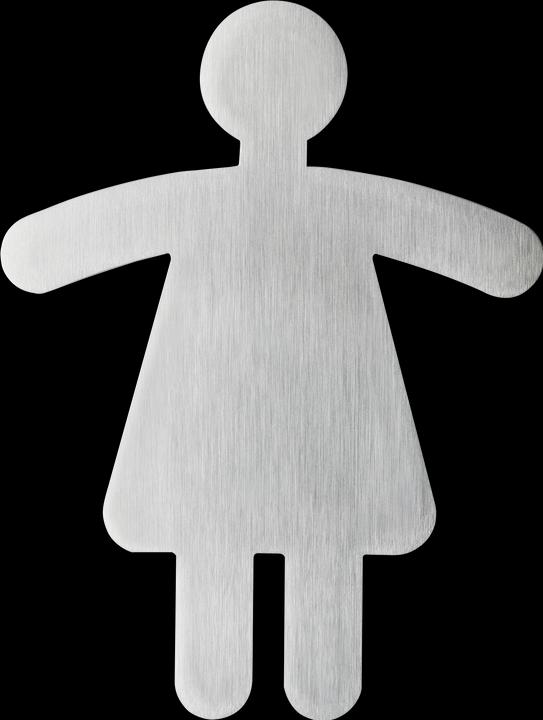 Actual product image Durable PICTO figures WC ladies