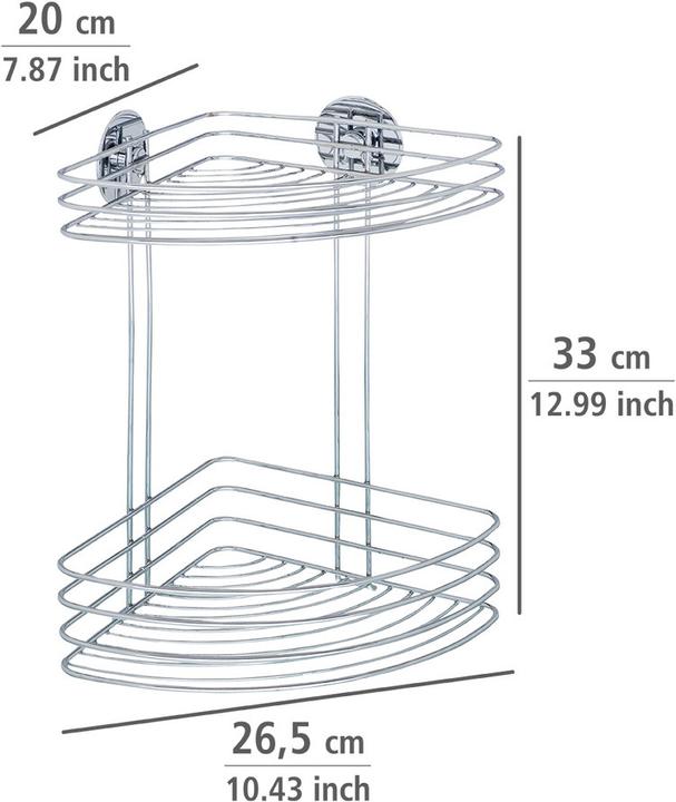 Actual product image Wenko Corner shelf