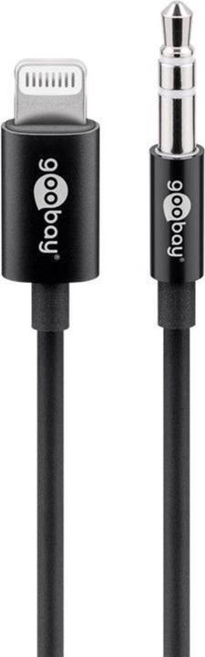 Goobay 3.5mm jack - Lightning (1 m, Lightning, 3.5mm jack (AUX))