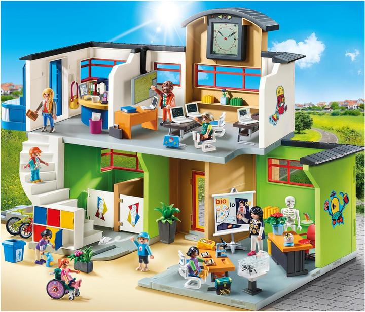 Produktbild Playmobil Grosse Schule mit Einrichtung (9453, Playmobil City Life)
