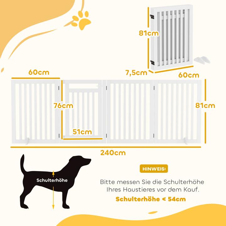 Immagine prodotto PawHut Recinto con barriera per cani