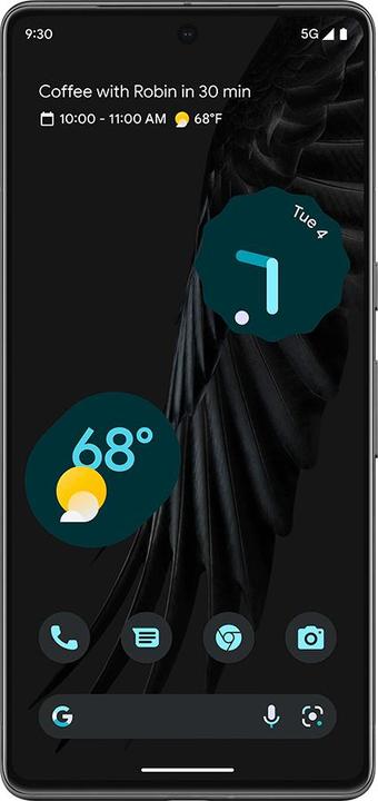 Image du produit Google Pixel 7 (256 Go, Obsidienne, 6.30", SIM + eSIM, 50 Mpx, 5G)