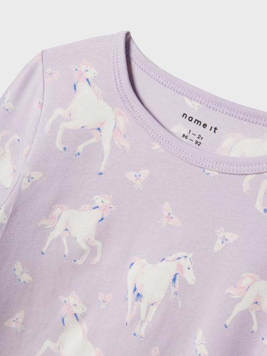 Produktbild Name it Nmfnightset Pastel Lilac Horse Noos (110)