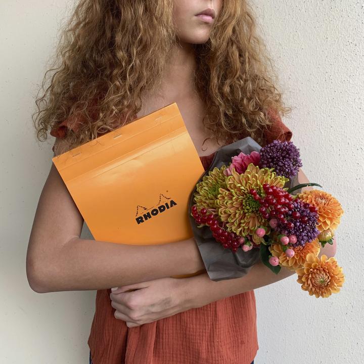 Produktbild Rhodia Blöcke geheftet 80g Basics (A4, Liniert, Harter Einband)